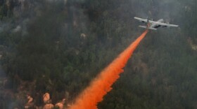 C-130 fighting the Waldo Canyon fire in Colorado