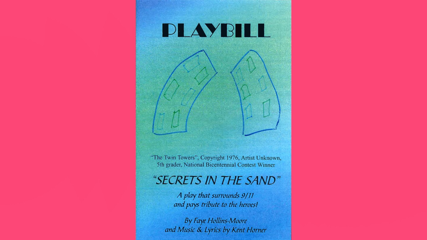 A symphony of inspiration by Faye Hollins-Moore Although I met my husband here (through a personals ad), my most spectacular creative spark began the first time I heard a local composer and lyricist named Kent Horner on YouTube. It was his first CD, "Secrets in the Sand." By that time, I had been an author and journalist for over 15 years. But when I heard his music, it gave me a story. I took the songs out of sequence and wrote a play — a musical tribute and staged reenactment honoring the heroes of 9/11. It took five years to develop, and eventually, it was performed at the 1,200-seat East County Performing Arts Center in El Cajon. The city liked the premise so much that they gave us a City Day to perform the play at no charge. To this day, I can still visualize the scenes just by listening to his music. The finale, "Spirit of America," is thunderous by nature — George M. Cohan himself would stand and cheer! More details about the play are can be found here.