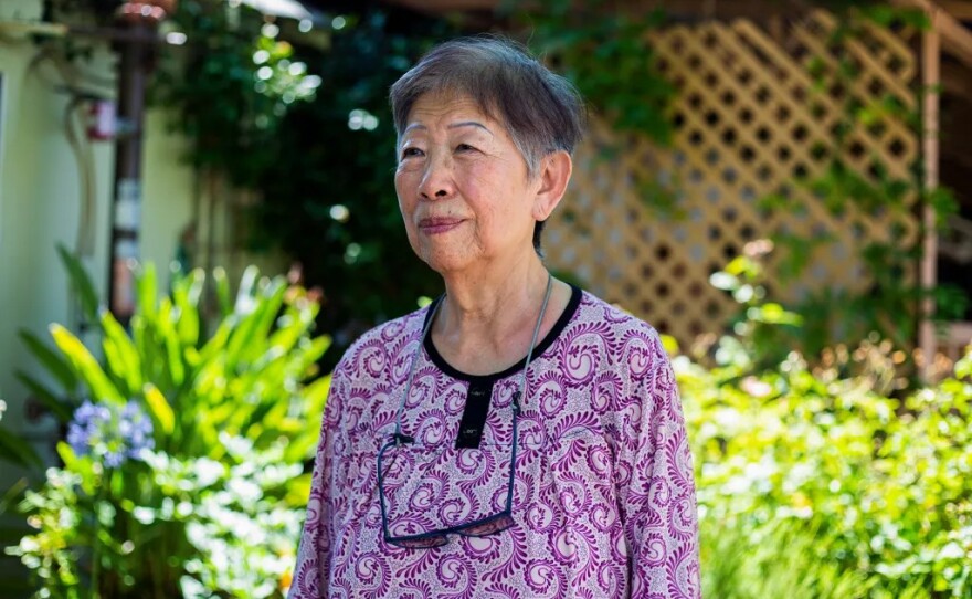 Jeanny Leung is photographed outside of Praise Care Home in Sacramento on Thursday, June 23, 2022.