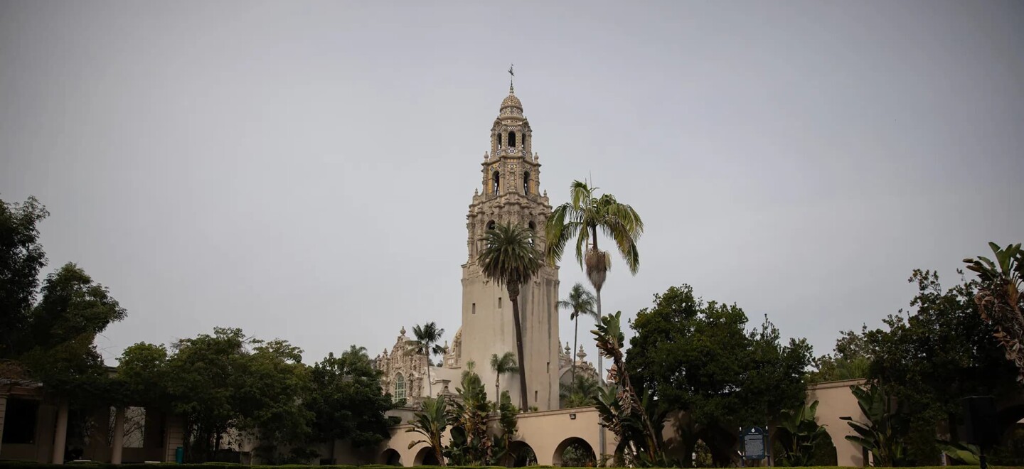 The California Tower at Balboa Park in San Diego on Jan. 21, 2026.