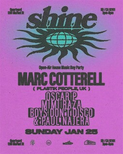 Shine: Marc Cotterell, Oscar P, Mimi Raza, + Residents