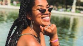 Chandler Puritty is pictured in this photo taken in Paris, France is 2019. 