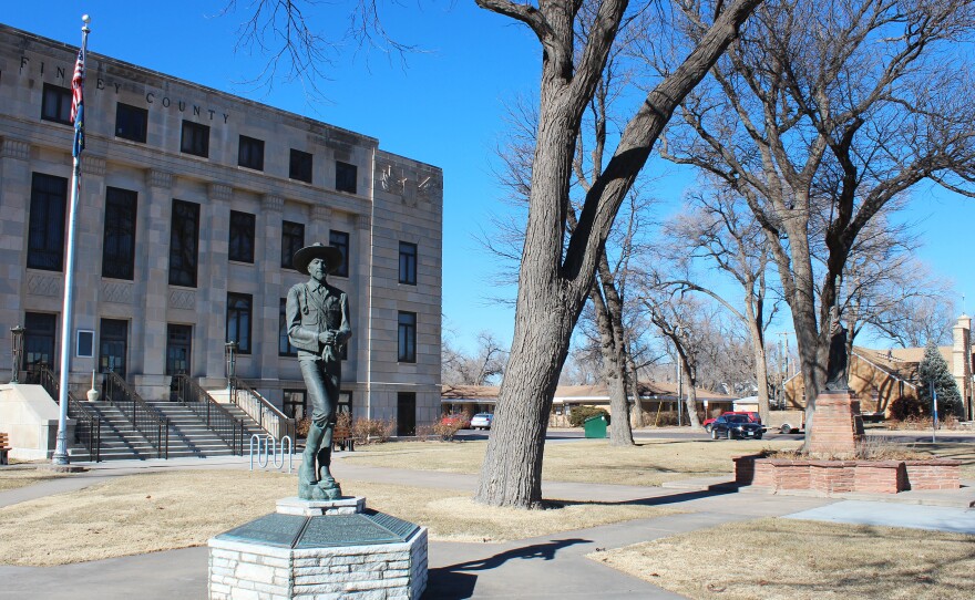 The Finney County Courthouse is located in Garden City, Kan. The thriving, rural town has attracted people from across the globe to resettle there.