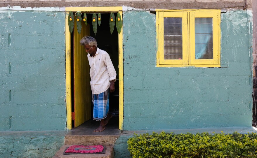 The old line homes are now primarily used for storage, break and work rooms. But one Tamil family has decided to continue living in one of these homes. "They asked to stay and we were happy to let them," says Bell.