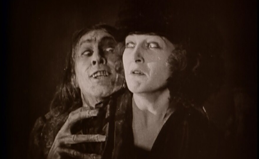 Matinee idol John Barrymore took on the dual roles of "Dr. Jekyll and Mr. Hyde" in 1920 and in some scenes his transformation from the doctor to the Murderous Mr. Hyde was done without make-up.