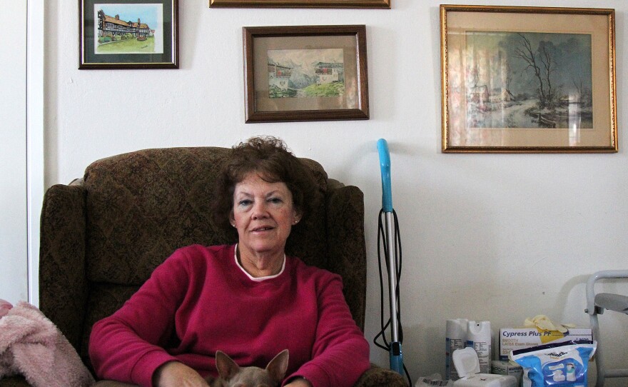 Diane May grew up in the neighborhood where the new headquarters is nearing completion, back when the area was all fruit orchards.