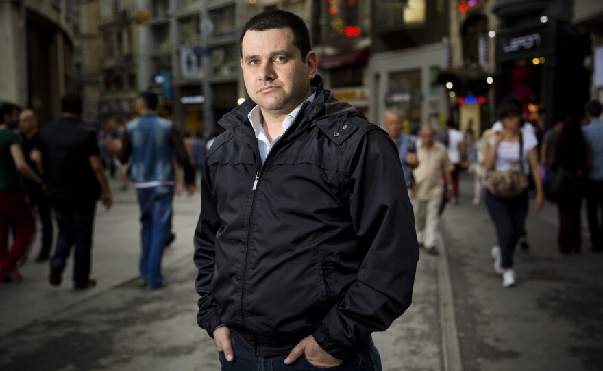 Aboud Dandachi is a Syrian blogger and opposition activist who now lives in Istanbul. He's the author The Doctor, The Eye Doctor and Me, a book that draws parallels and analogies between the Syrian conflict and the British TV show Doctor Who.
