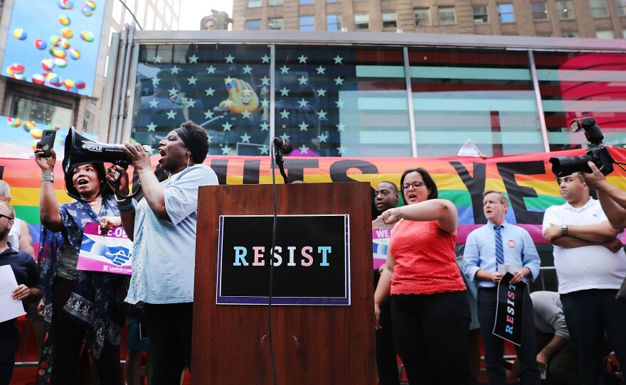 LGBTQ people of color are twice as likely as their white counterparts to say they've been discriminated against because they are LGBTQ in applying for jobs and interacting with police.