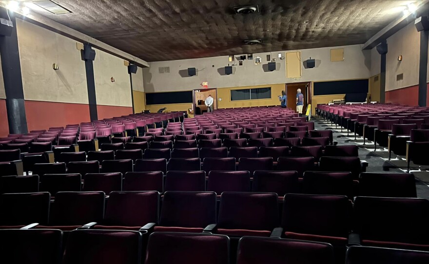 Ken Cinema auditorium. Aug. 2, 2022.