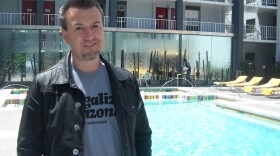Ben Bethel owns the Clarendon Hotel in Phoenix, where guests have canceled their reservations to protest the state's new controversial immigration law.
