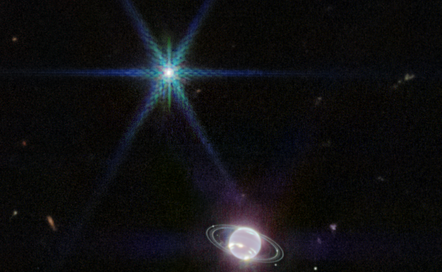 NASA's James Webb Space Telescope captured out-of-this-world photos of Neptune and its rings.