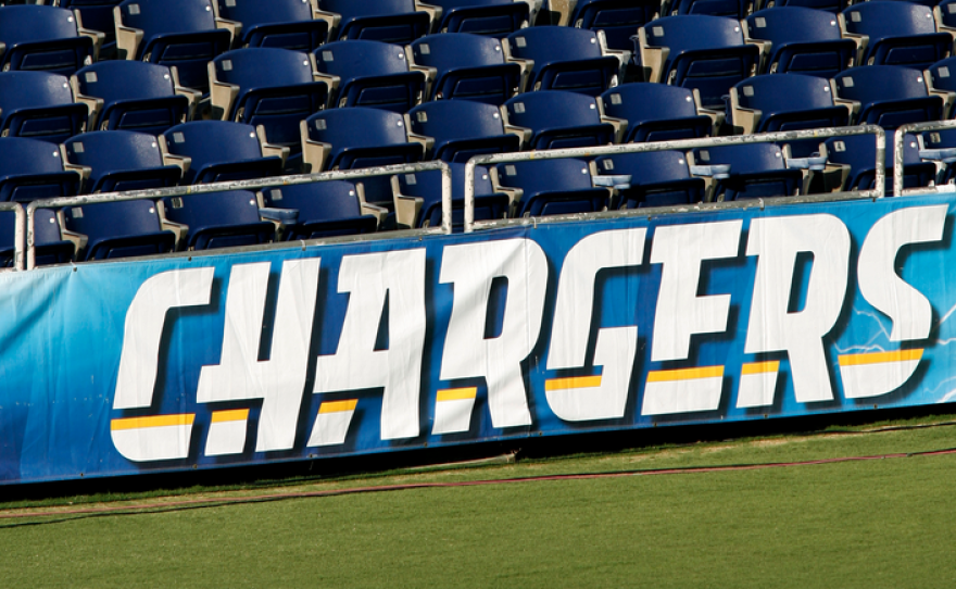 Empty seats at Qualcomm Stadium prior to the NFL preseason football game between the San Diego Chargers and the San Francisco 49ers, Sept. 4, 2009.