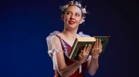 A photo of Elsie Molenaar as Swanilda in San Diego Civic Youth Ballet's 'Coppélia."