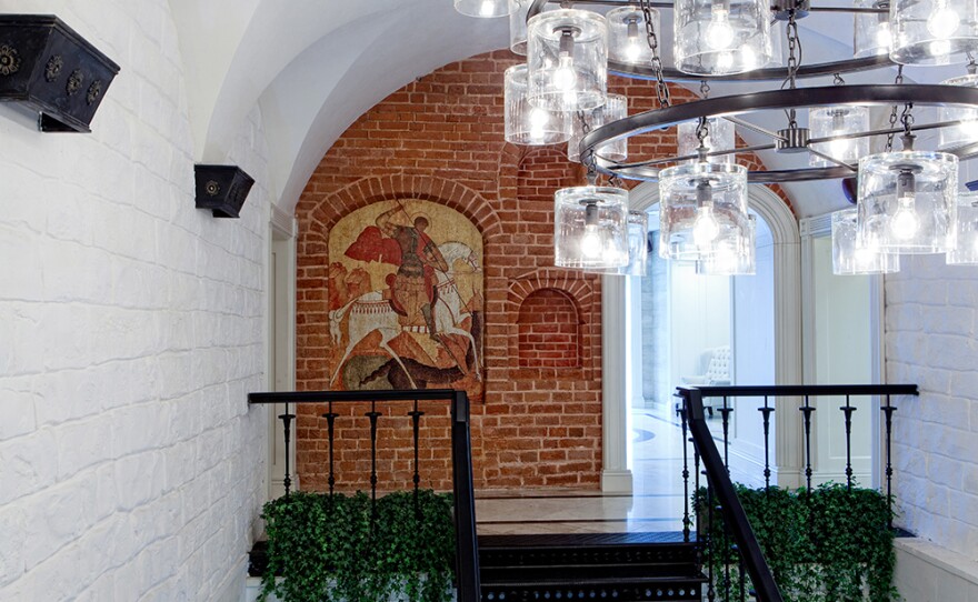 A mural in Aragvi.