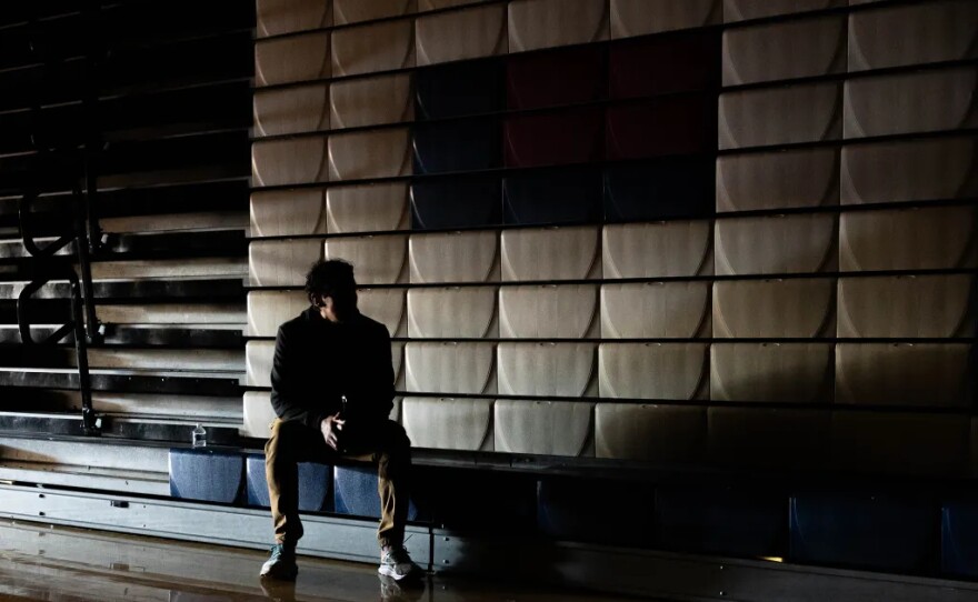 H.R., a physical education teacher at a high school in the West Contra Costa Unified School District, on Nov. 7, 2025. H.R., who immigrated to the U.S. two years ago, may have to return to his home country due to a new H-1B visa fee implemented by the Trump administration.