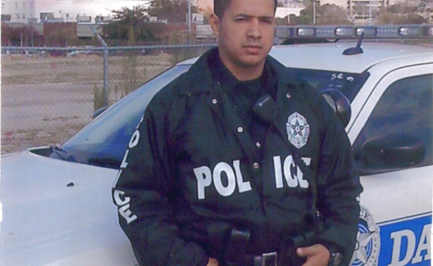 Patrick Zamarripa, of the Dallas Police Department, was one of the five officers killed in a shooting in Dallas.