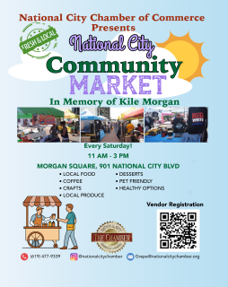 National City Community Market Ribbon Cutting 