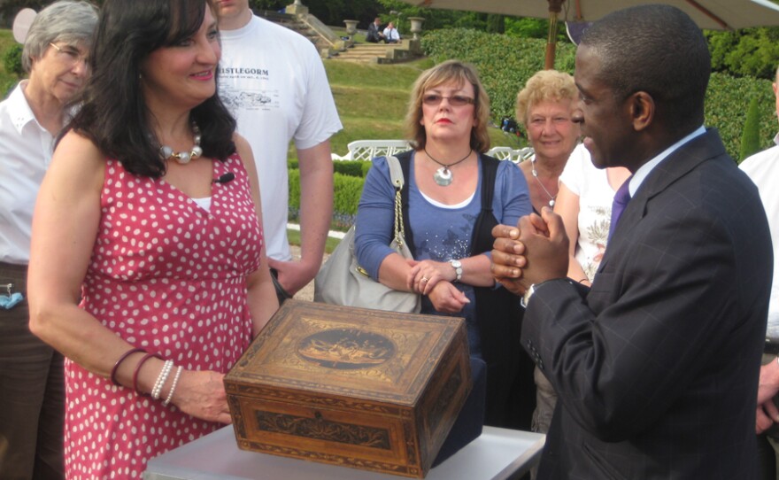 Lennox Cato finds a box made by Napoleonic prisoners of war.