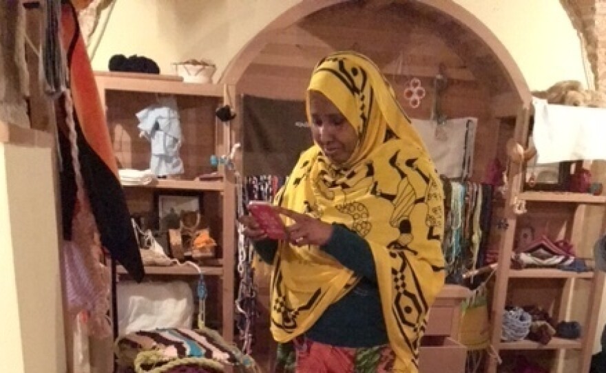 Somali refugee Selma Giamah arrived in Riace two years ago after a horrific journey through Ethiopia, Sudan and Libya. She has no intention of leaving.