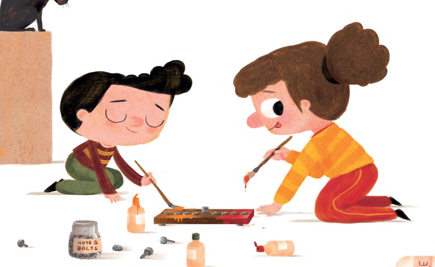 From<em> The Ninth Night of Hanukkah</em>, by Erica S. Perl and Shahar Kober