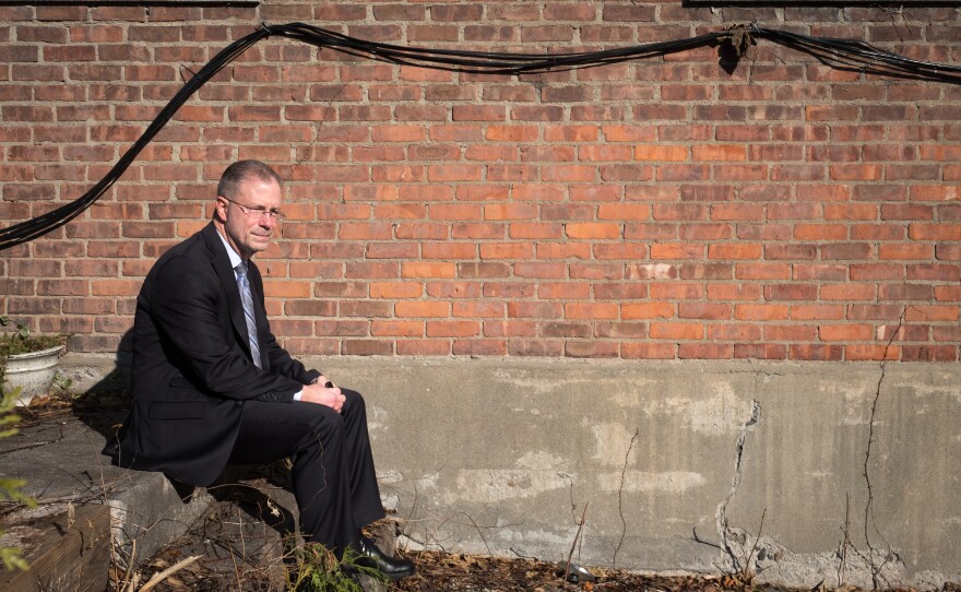 Harris Oberlander runs the nonprofit Trinity Alliance of the Capital Region. Many of the residents the alliance helps tend to be renters who move frequently, making it difficult to build a supportive community.