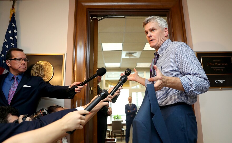 Sen. Bill Cassidy, R-La., continues to tweak the health care bill he cosponsors in an effort to persuade reluctant senators to back it.