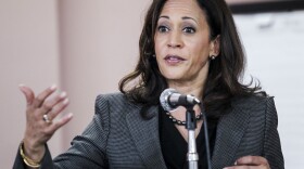 California Attorney General Kamala Harris speaks at a meet and greet at Building and Construction Trades Council in Los Angeles, Jan 10, 2016.