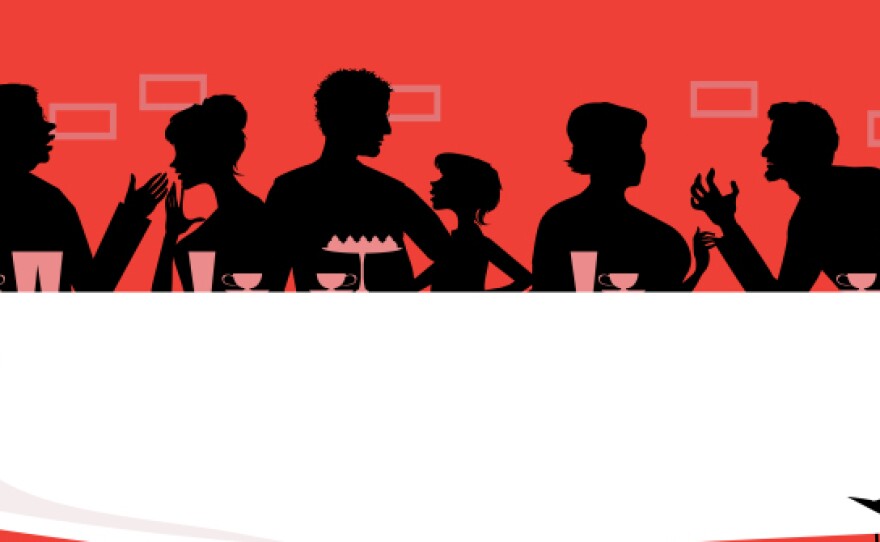 When families get together for Thanksgiving, spirited discussions can sometimes break out at the table.