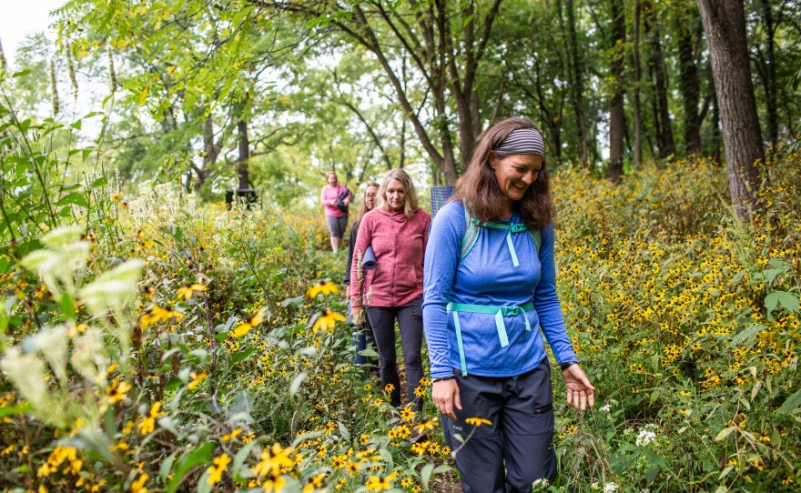 Forest bathing in Wisconsin; Sept. 4, 2021. An immersion in nature is as a way to unplug from the business of modern life ... and get happy.