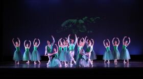 A photo from City Ballet's Balanchine Masterworks 2016.