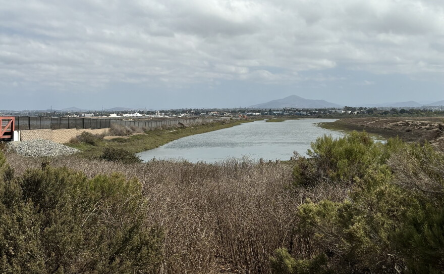 Officials gathered just outside the Tijuana River Watershed in Imperial Beach to mark the beginning of the second health assessment of the area on Sept. 17.