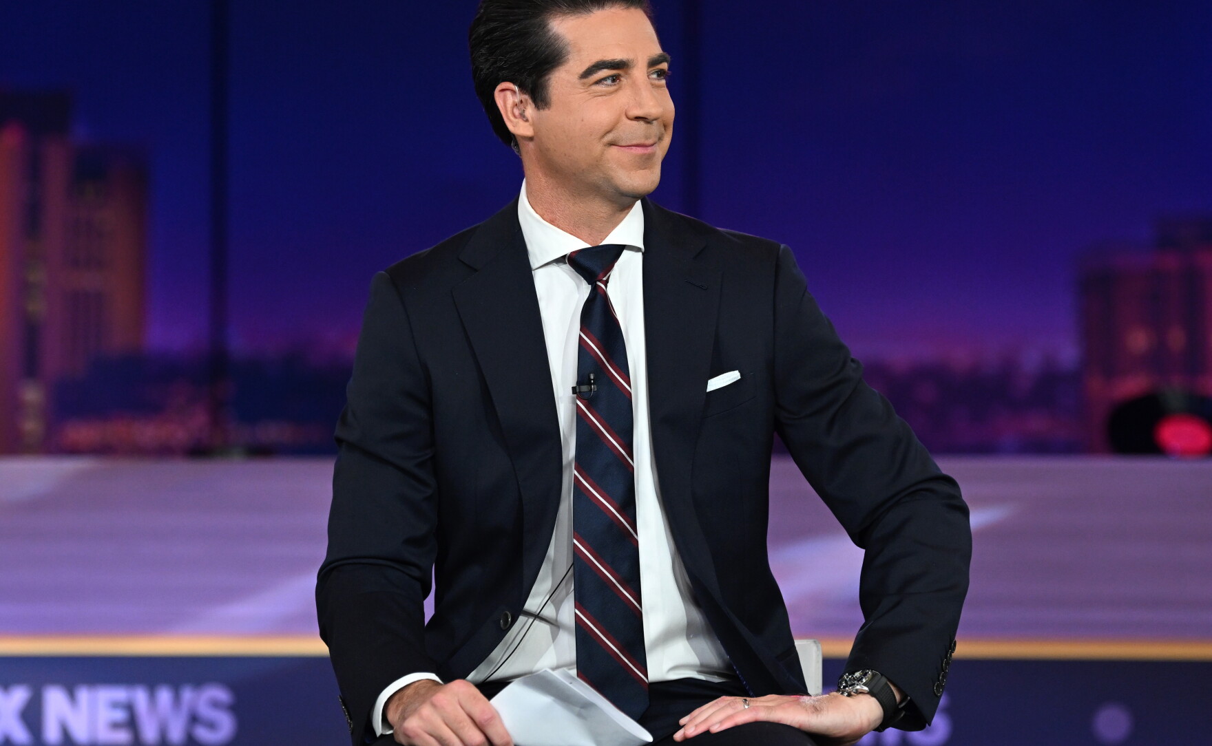 Fox's newest star Jesse Watters boasts a wink, a smirk, and a trail of ...