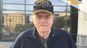Norm Johnson, who received an honorary high school diploma as part of San Diego County's "Operation Recognition," on Feb. 8, 2017.