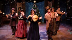 A scene from Cygnet Theatre's "A Christmas Carol."