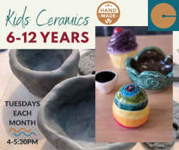 Afterschool Series | Ceramics for Kids | 6-12 years