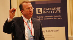 Ron Nehring speaks at a conference about the skills needed to succeed in the job market in this undated photo.

