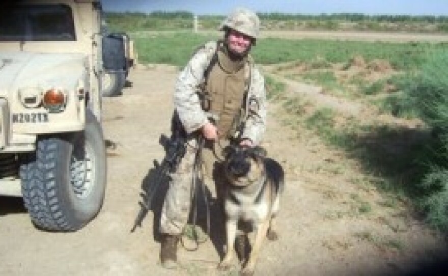 Sgt. Rex and Cpl. Megan Leavey