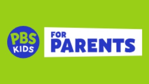 Graphic logo of PBS Kids & Parents