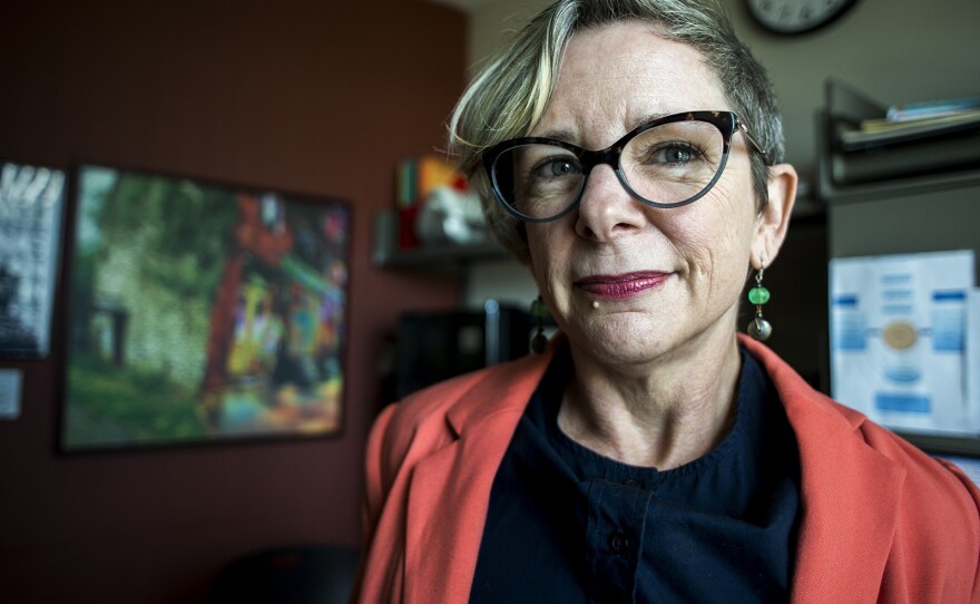 Wendy Smith has taught for more than a decade at San Diego Mesa College and said the placement process has felt like “a segregation machine.