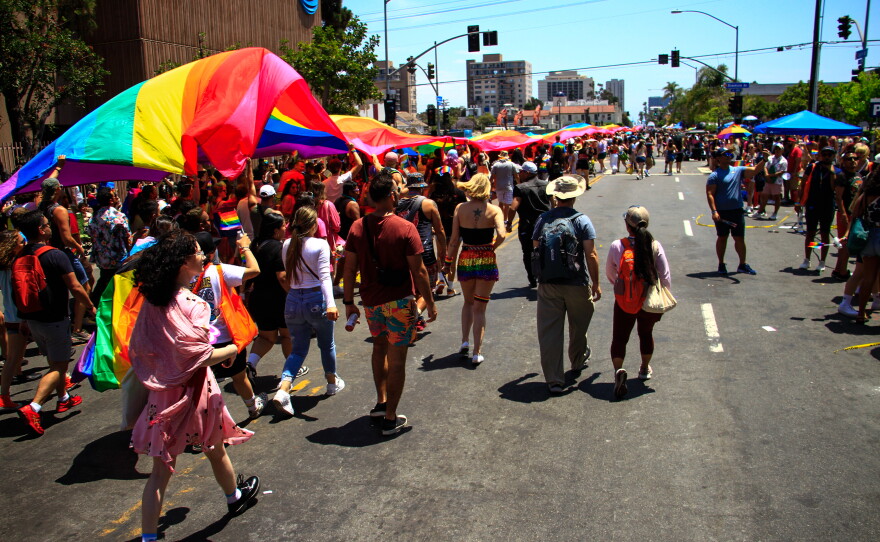 Pride parade 2023