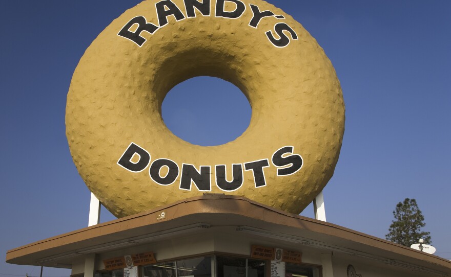 Jessica Lopez, a supervisor at the iconic Randy's Donuts in Inglewood, Calif., says she's strictly in the D-O-N-U-T camp.