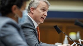 Dr. Richard Bright, former director of the Biomedical Advanced Research and Development Authority, testifies before a House Energy and Commerce Subcommittee on Health hearing to discuss protecting scientific integrity in response to the coronavirus outbreak, Thursday, May 14, 2020 on Capitol Hill in Washington.