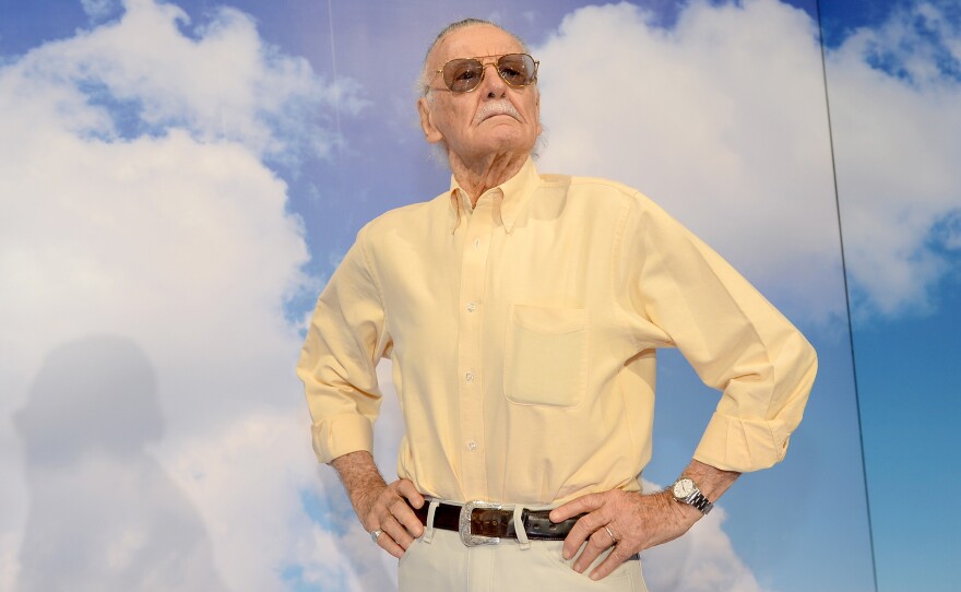 Stan Lee attends an event during Comic-Con in San Diego, Calif., on July 19, 2013.