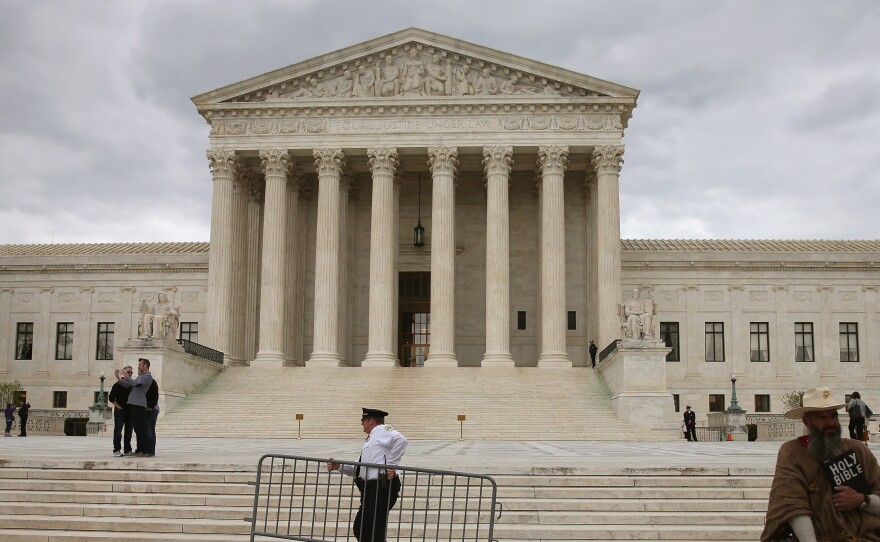 The Supreme Court Monday.