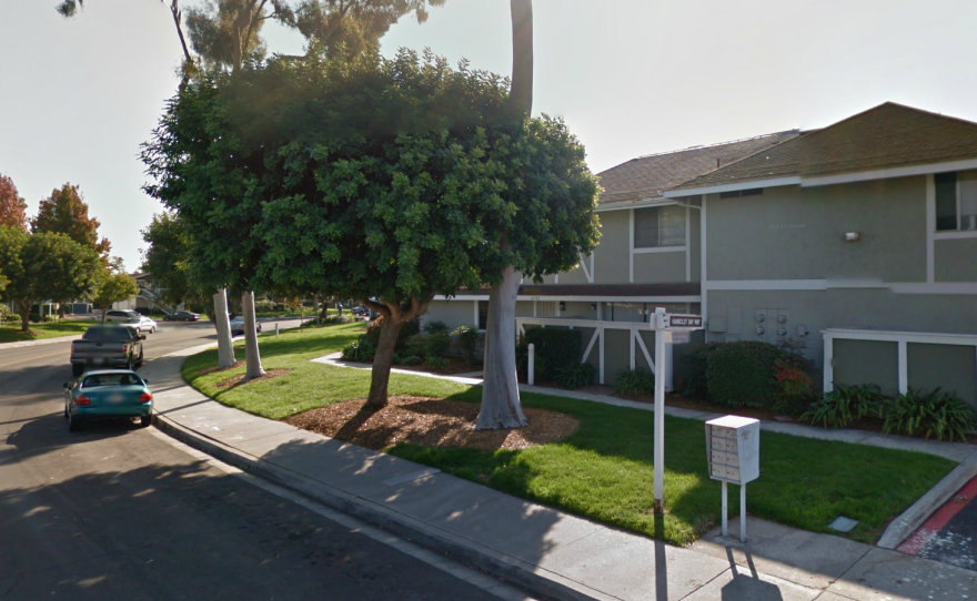 Humbolt Bay Way in Oceanside, the site where the turtle was found.