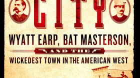 The book cover for "Dodge City: Wyatt Earp, Bat Masterson and the Wickedest Town in the American West" by Tom Clavin.