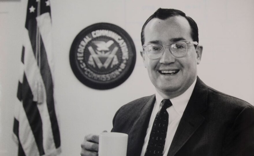 Former FCC chairman Newton Minow.