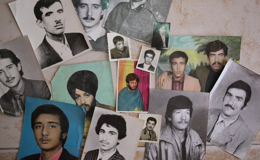 Uncollected or duplicate photographs found in boxes and drawers in backrooms of Kabul's photo studios speak of generations of Afghans who visited the city's photo studios.