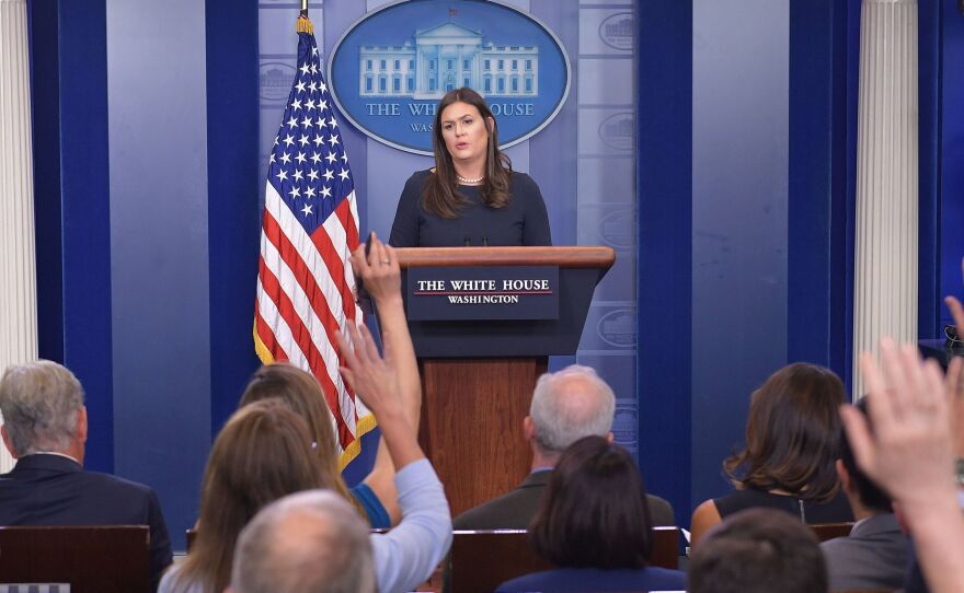 "All White House personnel have been instructed to use official email to conduct all government-related work," press secretary Sarah Sanders said after reports emerged of senior Trump administration officials using private email.