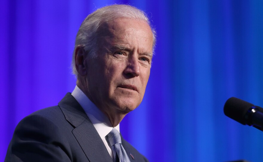 Vice President Joe Biden addresses a progressive youth summit in Washington, D.C., earlier this month.